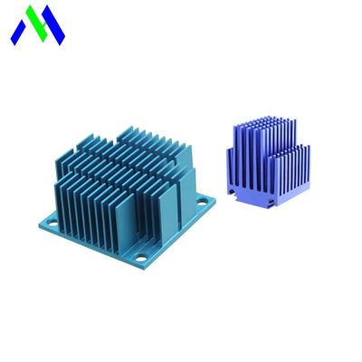 Quadrat-anodisierter Vielzweckkühlkörper, Antikorrosion CNC-Kühlkörper