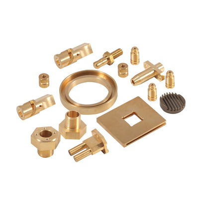 Industrielle gebürstete Messingdrehenteile, Motorrad CNC-Präzisions-Drehenkomponenten