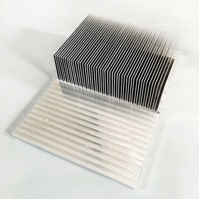 Industrieller nicht rostender Laser-Kühlkörper, anodisierende Aluminiumkühlkörper-Verdrängung
