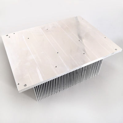 Silberner praktischer Gleichrichter-Kühlkörper, nicht rostende Aluminiumkühlkörper-Flossen