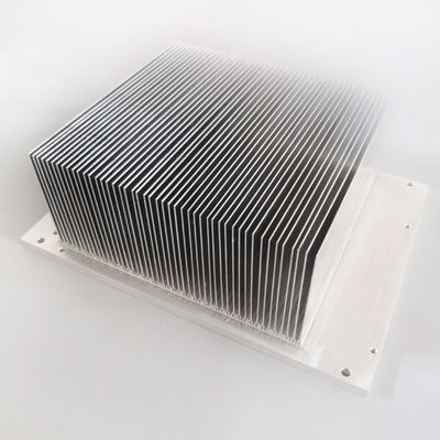 Silberner praktischer Gleichrichter-Kühlkörper, nicht rostende Aluminiumkühlkörper-Flossen