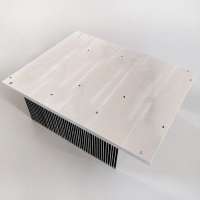Silberner praktischer Gleichrichter-Kühlkörper, nicht rostende Aluminiumkühlkörper-Flossen