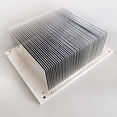 Silberner praktischer Gleichrichter-Kühlkörper, nicht rostende Aluminiumkühlkörper-Flossen