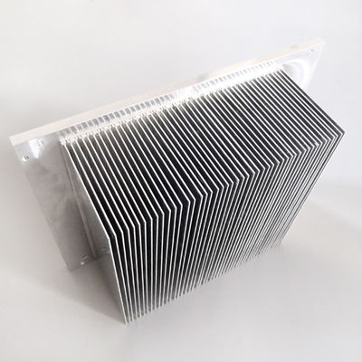 Silberner praktischer Gleichrichter-Kühlkörper, nicht rostende Aluminiumkühlkörper-Flossen