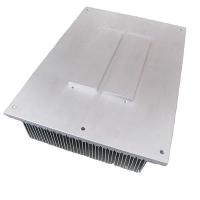 Legierungs-praktischer TECHNISCHER Kühlkörper, silberner verdrängter Aluminiumkühlkörper
