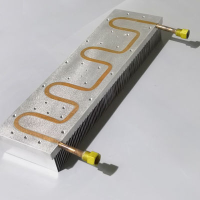Enbeded-Kupfer-Rohr-elektronischer Kühlkörper IGBT für die Wasserkühlung