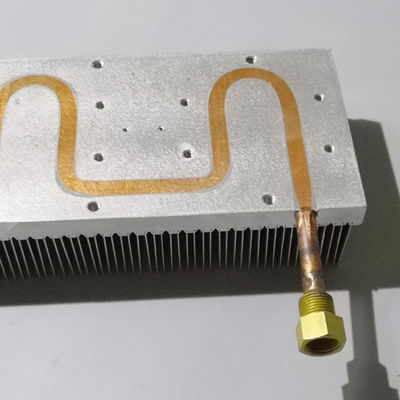 Enbeded-Kupfer-Rohr-elektronischer Kühlkörper IGBT für die Wasserkühlung