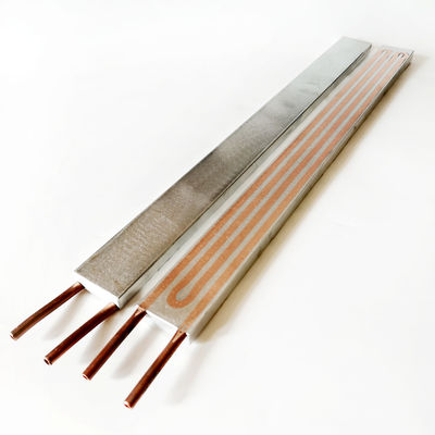 40x480x12mm Heizkörper-Kühlkörper-kalte Platte mit eingebettetem Fassbinder Tubes