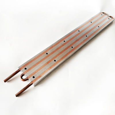 Nicht rostende Anodisierungsheizkörper-Kühlkörper-kalte Platte 80x14x480mm