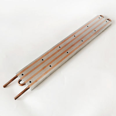 Nicht rostende Anodisierungsheizkörper-Kühlkörper-kalte Platte 80x14x480mm