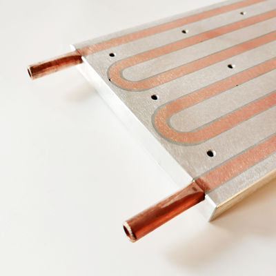 Nicht rostende Malerei-flüssiger abgekühlter Kühlkörper, stabiles kaltes Platten-Elektronik-Abkühlen