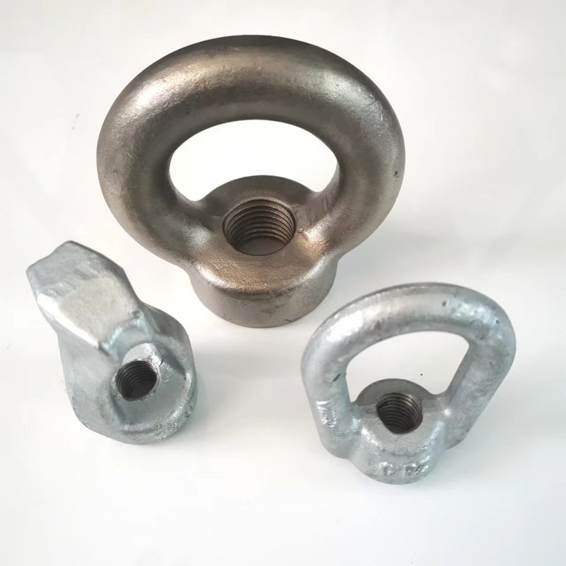 Antikorrosions-legierter Stahl schmiedete Hardware, anhebenden Augen-Nuss-Vielzweckring