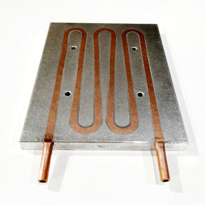 Eingebettete Fassbinder-Radiator Heat Sink-Platte für Wasserkühlung 120x12x150mm