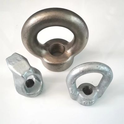 Antikorrosions-legierter Stahl schmiedete Hardware, anhebenden Augen-Nuss-Vielzweckring
